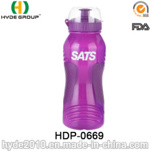 Botella de agua plástica del deporte de la venta caliente 2017 con la paja, botella de agua plástica del deporte del PE (HDP-0669)